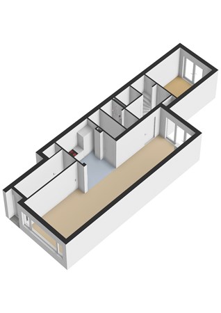 Floorplan - Amsterdamsestraatweg 219, 3551 CC Utrecht